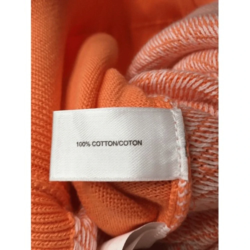 Cutter & Buck Mens Orange V-Neck Sweater 2008 US Womens Open‎ Interlachen Golf